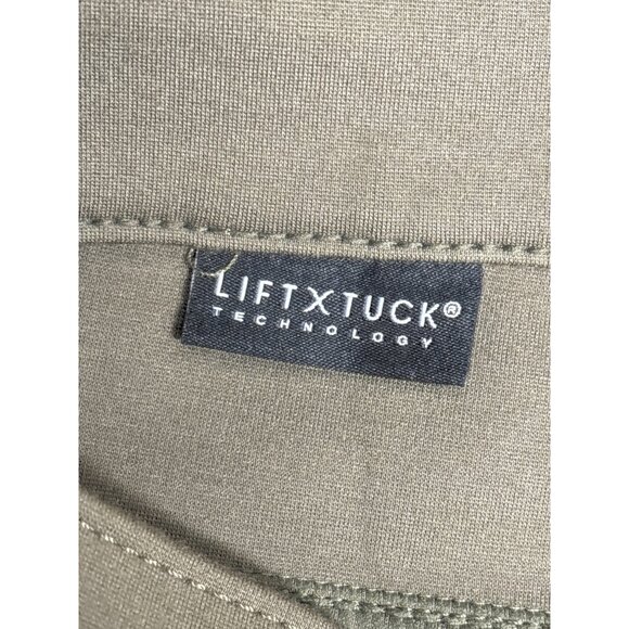 NYDJ Sculpt-Her Womens Lift Tuck Olive Green Trousers M - Picture 4 of 9